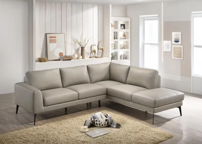 סלון עור פינתי דגם מונקו