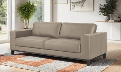 סלון עור דגם קוביק