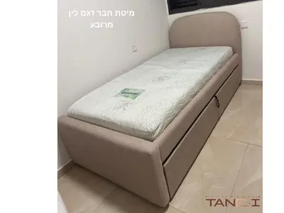 מיטת חבר דגם לין מרובע